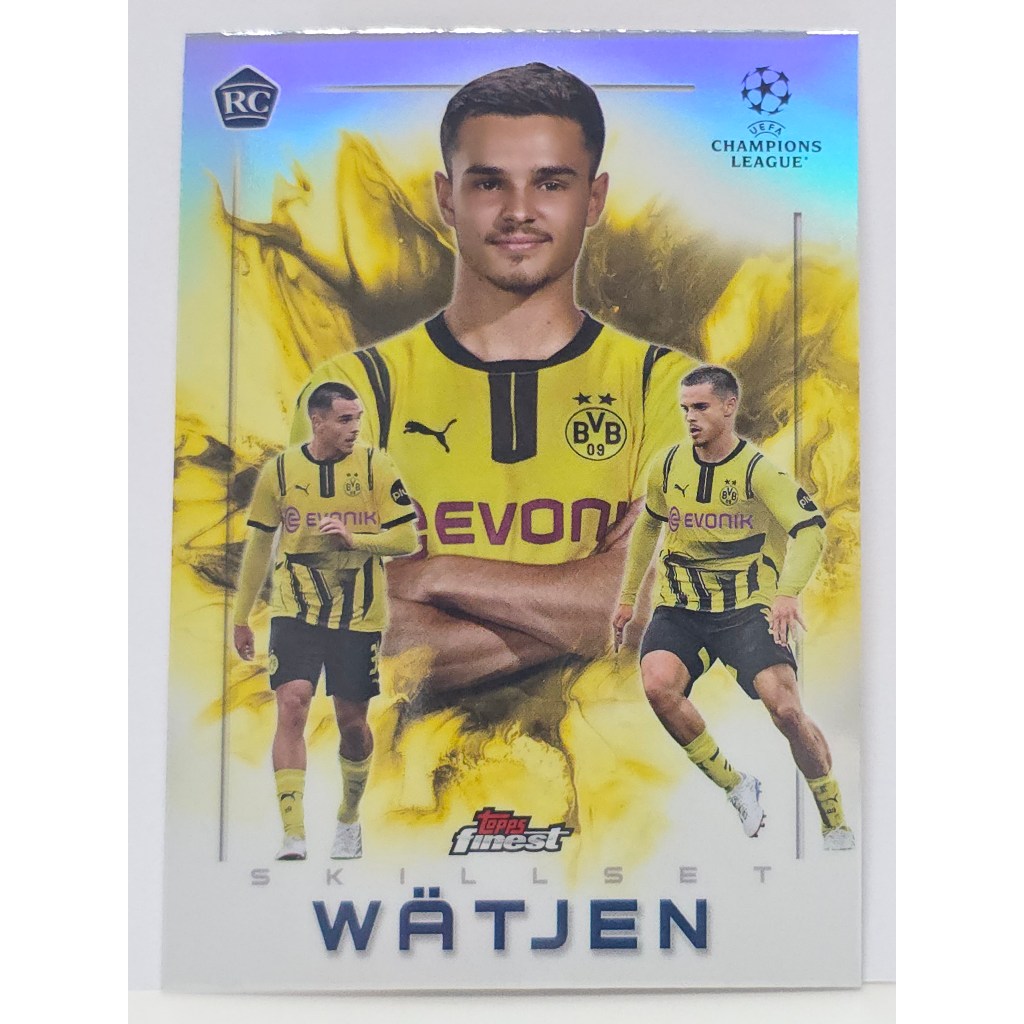 การ์ดฟุตบอล KJELL WATJEN (the finest) ของแท้100% ภาพถ่ายจากสินค้าจริง