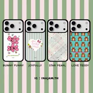 เคสไอโฟนแบรนด์ Inajam | BunnyFunny | Joyfully | Star Pearl | Love Teddy