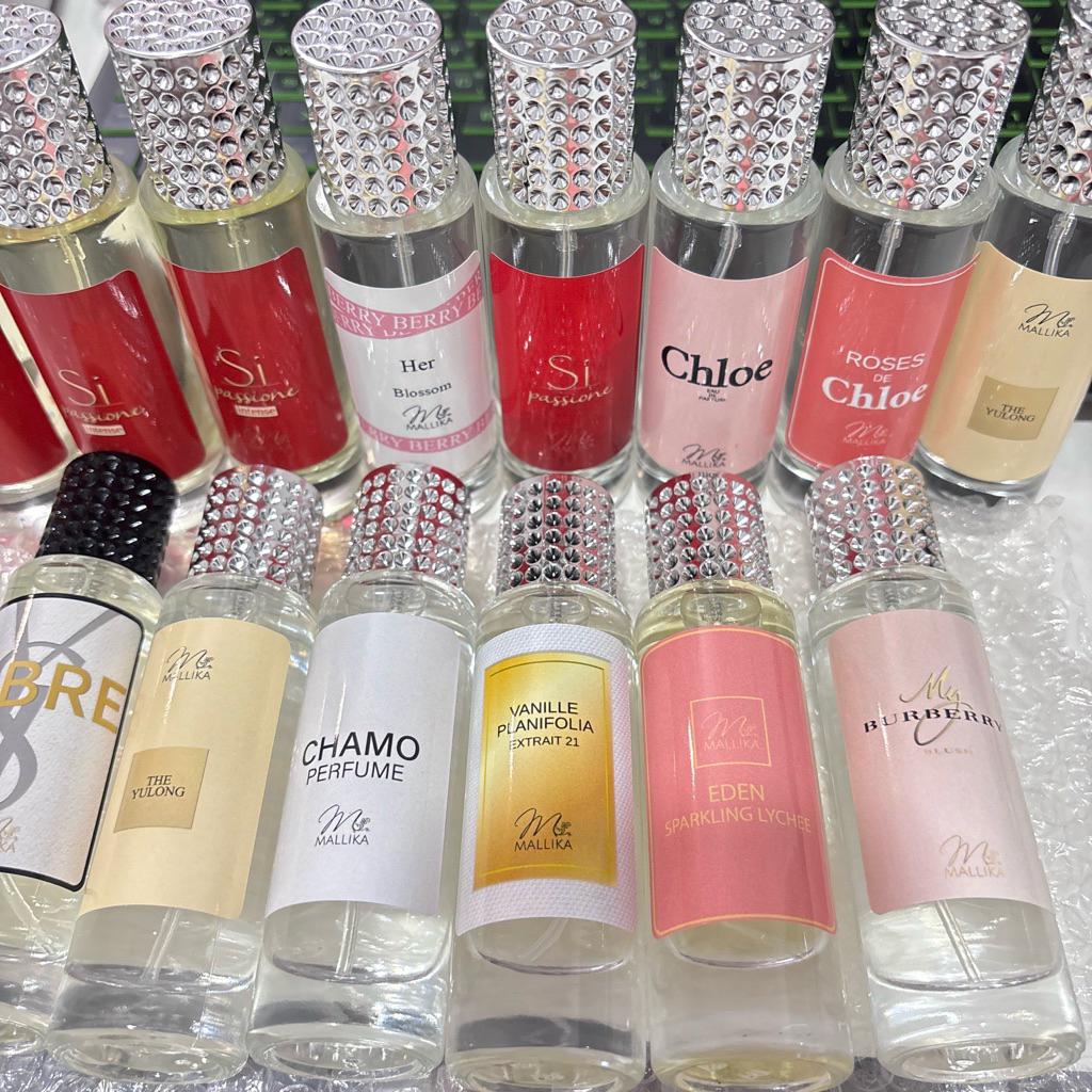 น้ำหอม MALLIKA น้ำหอมกลิ่นแบรนด์เนม น้ำหอมผู้หญิง มีหลายกลิ่นให้เลือก