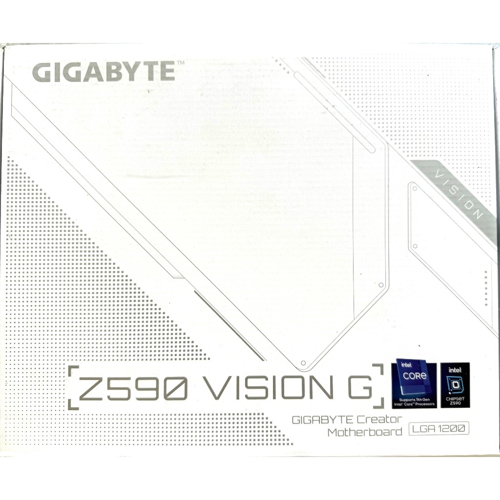 MAINBOARD (เมนบอร์ด) 1200 GIGABYTE Z590 VISION G มือสอง
