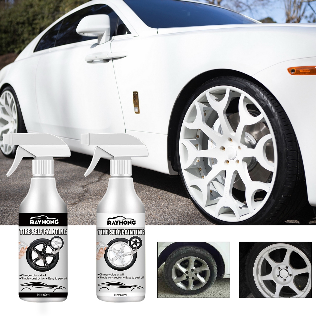 Rayhong Tire Spray Paint | Car Wheel Hubs, Rims & Grille Contour Color Change