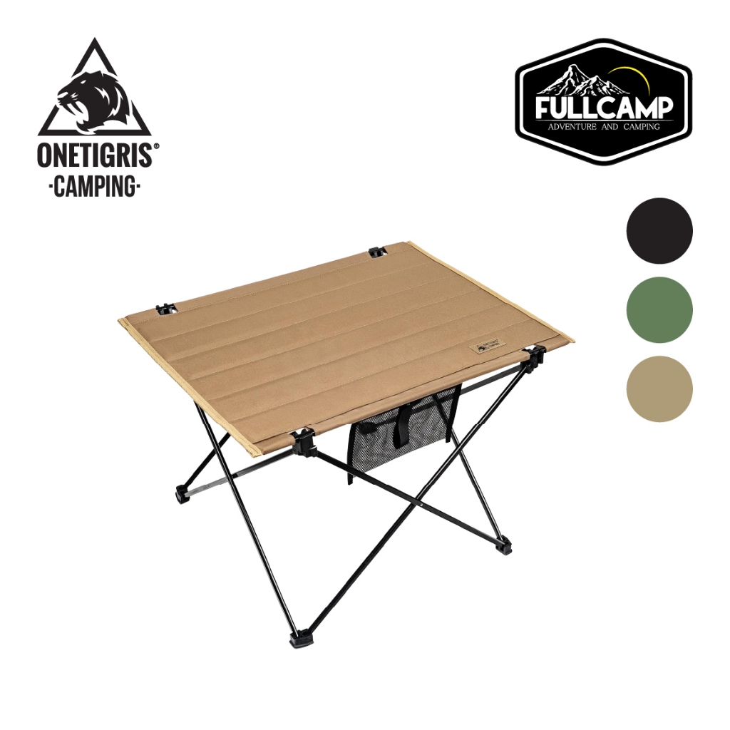 OneTigris Campmate Camping Table 08 โต๊ะแคมป์ปิ้ง โต๊ะแคมป์ปิ้งพกพา น้ำหนักเบา โต๊ะแคมป์ปิ้งเก็บเล็ก