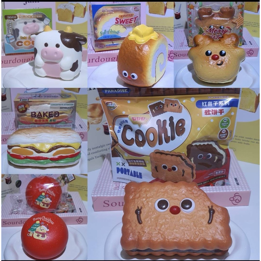 [พร้อมส่ง🇹🇭] สกุชชี่ ‘Mido’ อัพเดตตลอด มือ1 เนื้อดี / มีกลิ่นหอม เลื่อนดูโปรรูป2 / | Tara squishy