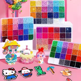 🔥 【ลูกกลมประสาน/เซ็ตครบ 96 สี】มากกว่า 58,000 เม็ด | ชุดเครื่องมือครบครัน | สร้างศิลปะพิกเซล DIY สำหรับเด็กและผู้ใหญ่