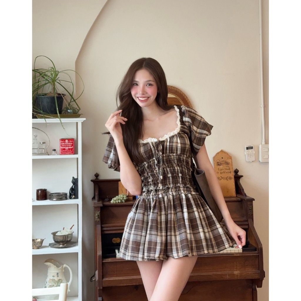 Sister.rrr : CUPCAKE DRESS เดรสแขนตุ้กตา