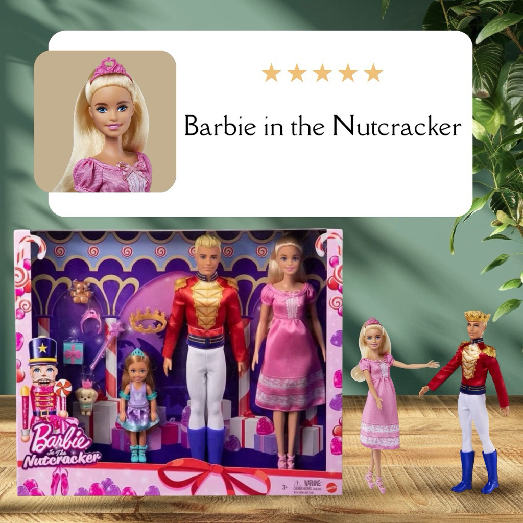 บาร์บี้ Barbie 🌷In The Nutcracker Fairytale Ballet 🪻สวยงามสมมง