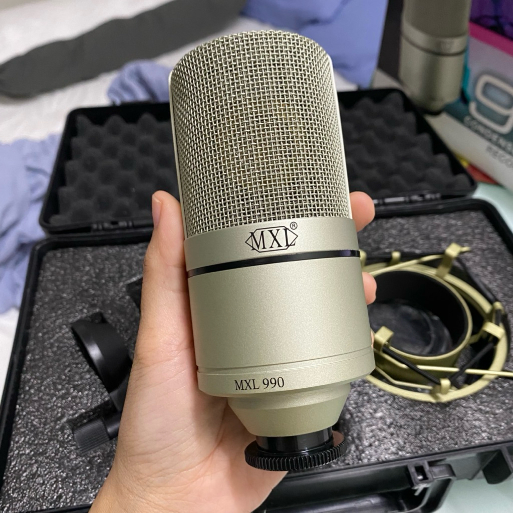 MXL 990 Complete ไมค์คอนเดนเซอร์ MXL990 Complete Bundle ไมค์อัดเสียง Microphone Condenser ไมโครโฟน