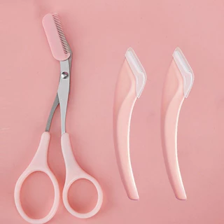 ส่งด่วน ✅ Eyebrow Razor ที่กันคิ้ว ชุดกันคิ้ว แต่งคิ้ว กันคิ้ว เซ็ต 3 ชิ้น