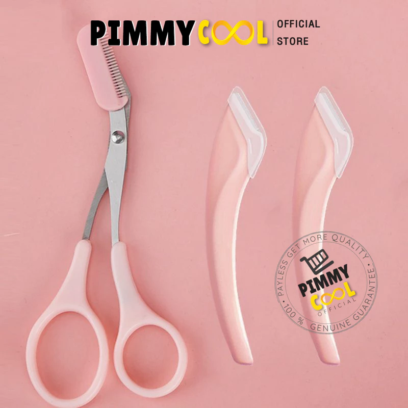 Eyebrow Razor ที่กันคิ้ว ชุดกันคิ้ว แต่งคิ้ว กันคิ้ว เซ็ต 3 ชิ้น
