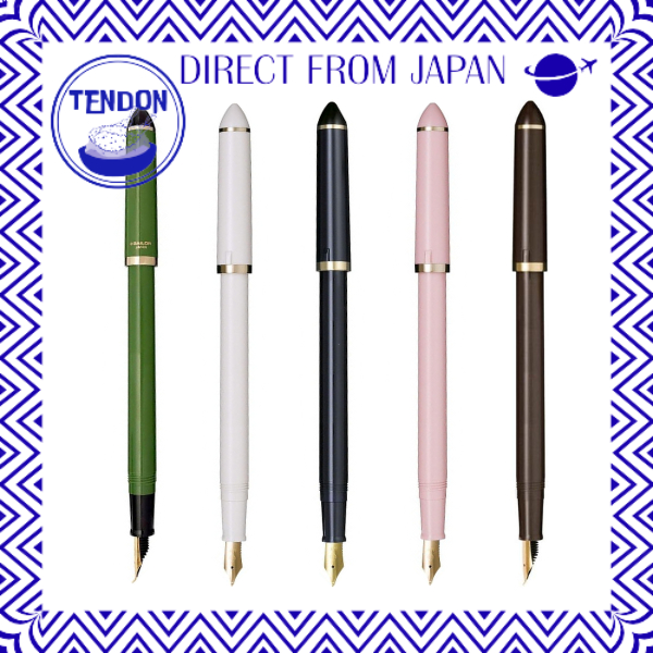 ปากกาหมึกซึม Sailor รุ่น Fude DE Mannen สำหรับการเขียนอักษรวิจิตร [สเปคใหม่] สีชมพูมุก (12-0150-031)