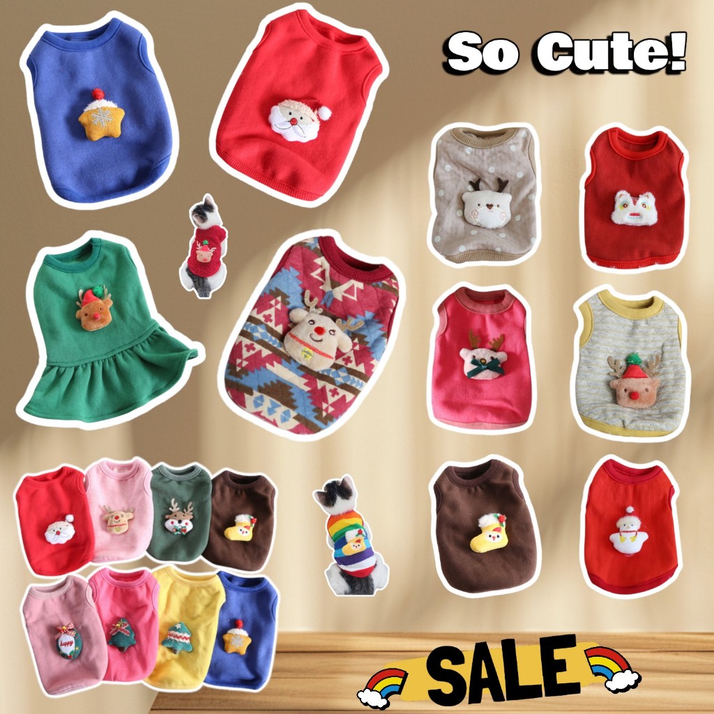 (SM01-2)ชุดสัตว์แรกคลอด ผ้าสำลี (*พร้อมส่งจากไทย!!) สำหรับลูกสัตว์เลี้ยงอายุ 1-2 เดือน ผ้าดีมาก ลายน่ารักมาก