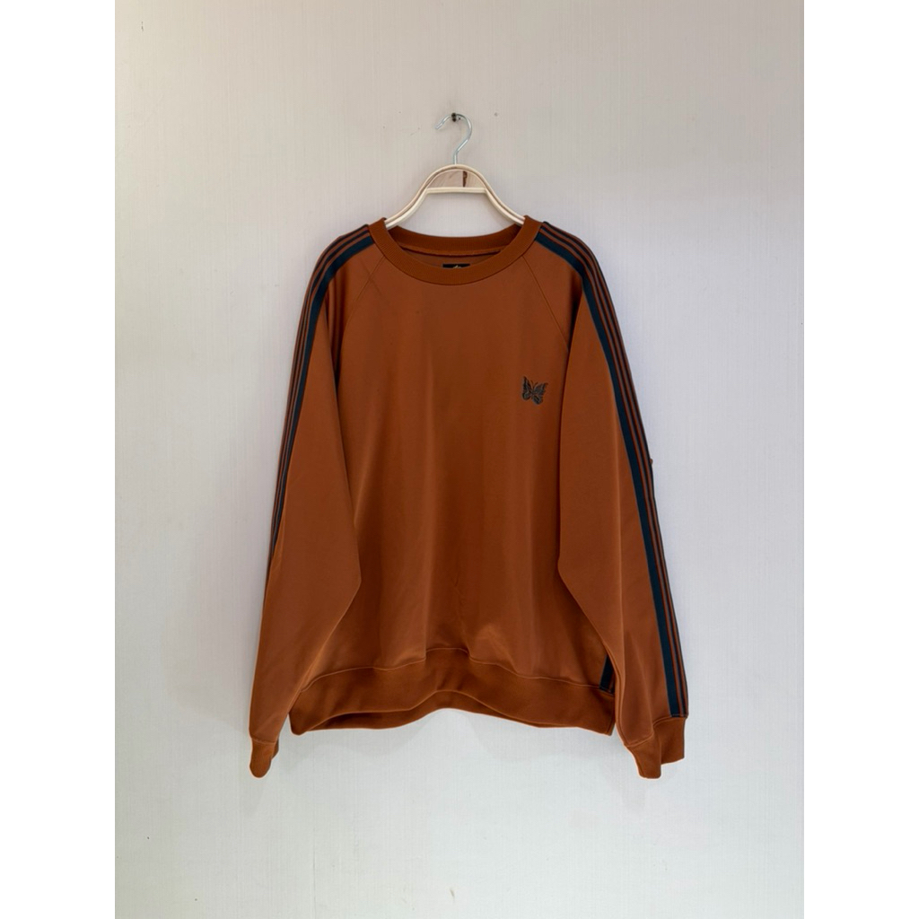 Needles track เสื้อวอม size L อก25.5 มีป้าย