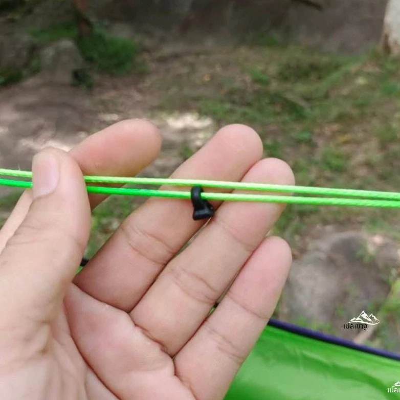 เขางูเอ้าท์ดอร์ ริดไลน์เปล Ridgeline Hammock เชือก UHMWPE ปรับระดับได้ thumbnail 3