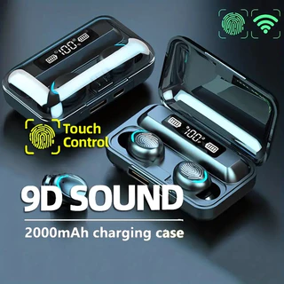 【BEST】ชุดหูฟังไร้สาย Smart TWS ที่อุดหูบลูทู ธ 5.0 แตะกันน้ำกันน้ำแบบสเตอริโอ 9D ที่กันน้ำกัน TWS Wireless Earphone