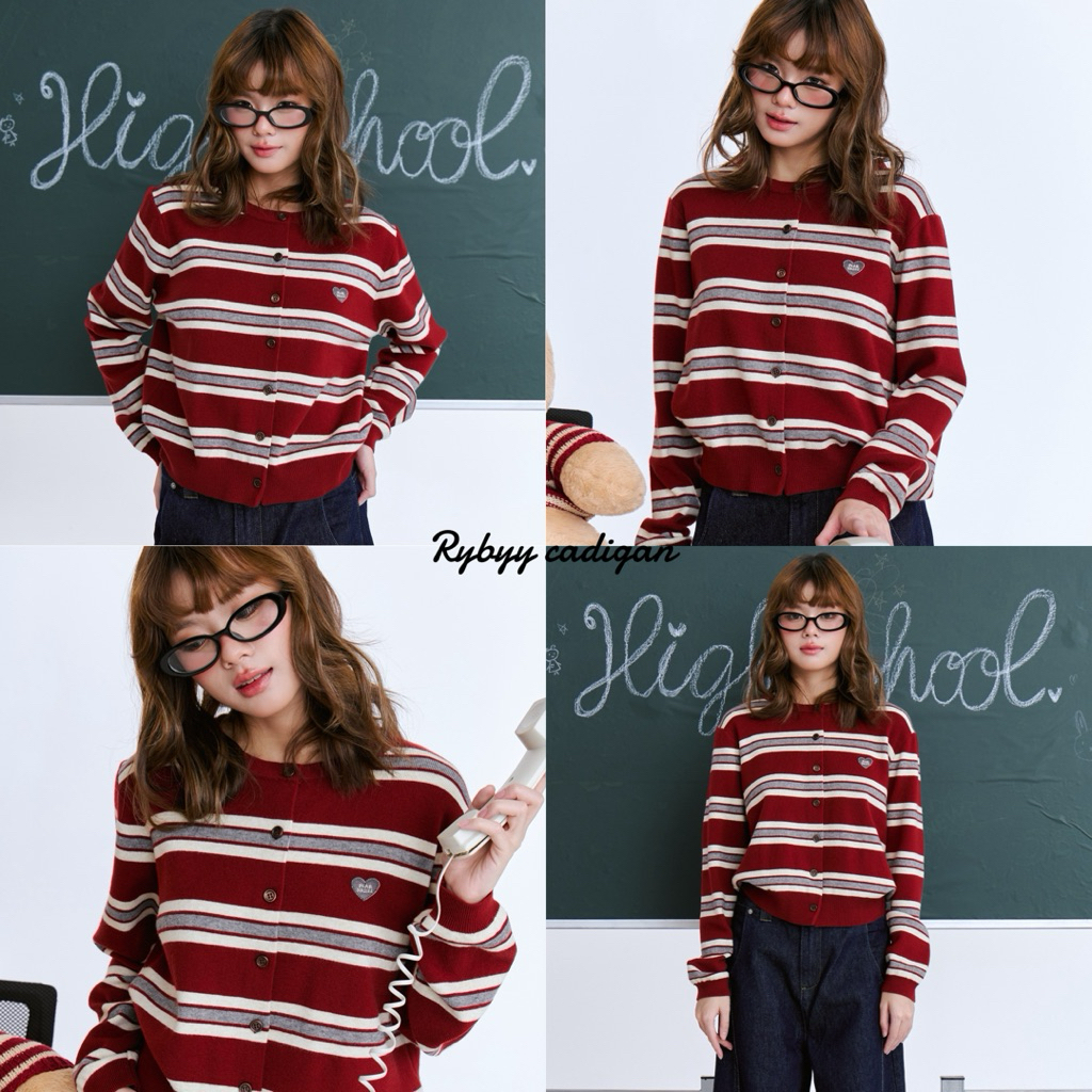 Rubyy Cardigan เสื้อไหมพรม คาดิแกนคลุมแขนยาว
