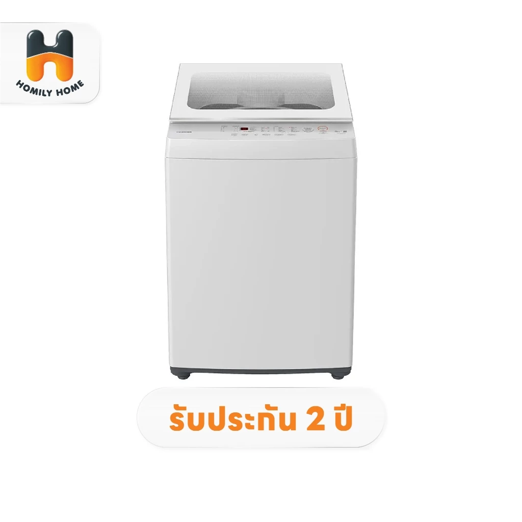 TOSHIBA เครื่องซักผ้าฝาบน 8 กก. รุ่น AW-M901BT(WW) เครื่องซักผ้าอัตโนมัติ