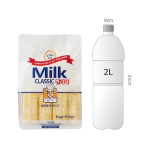 Milk Classic แครกเกอร์ รสชาติ นม ชีส 240g Non Fried ขนมข้าวเกาหลี 밀크클래식 쌀과자