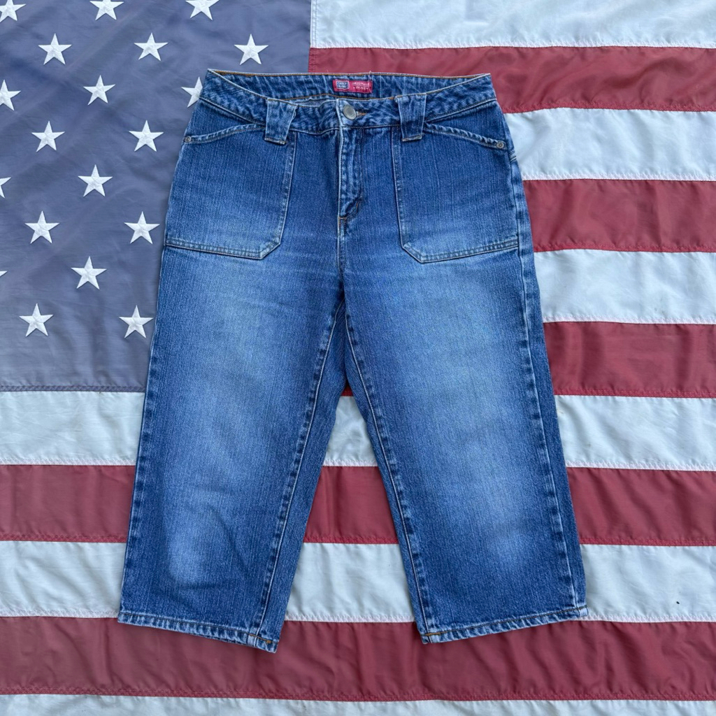 กางเกงยีนส์ Vtg Faded Glory (เอว 29“)