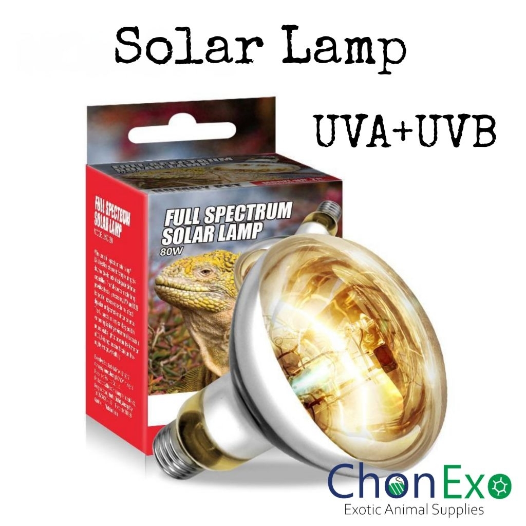 (พร้อมส่ง)Solar Lamp UVA+UVB หลอดไฟสำหรับเลี้ยงสัตว์
