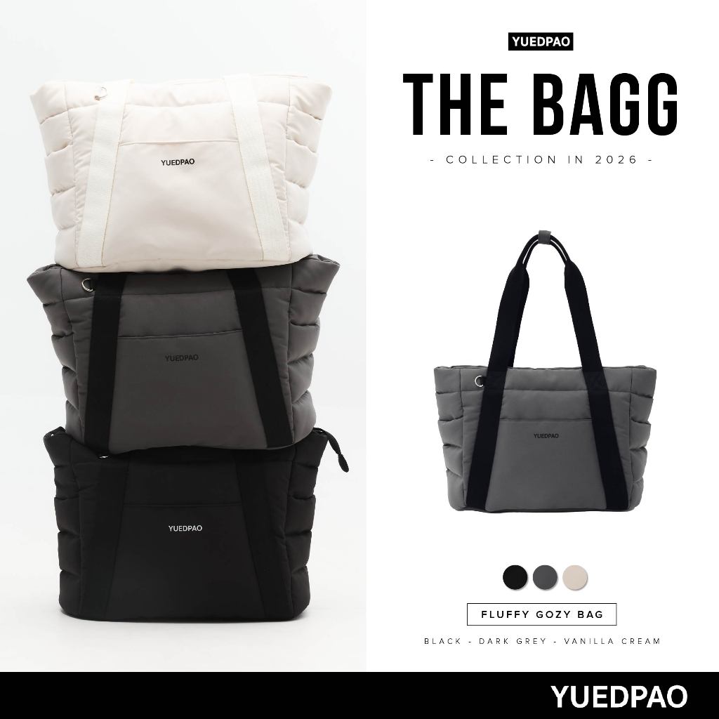 Yuedpao Fluffy Gozy Bag กระเป๋าสะพายข้างแฟชั่น กระเป๋าอเนกประสงค์ กระเป๋ายืดเปล่า