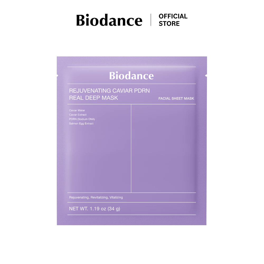 BIODANCE Rejuvenating Caviar PDRN Real Deep Mask (34g*1ea)
