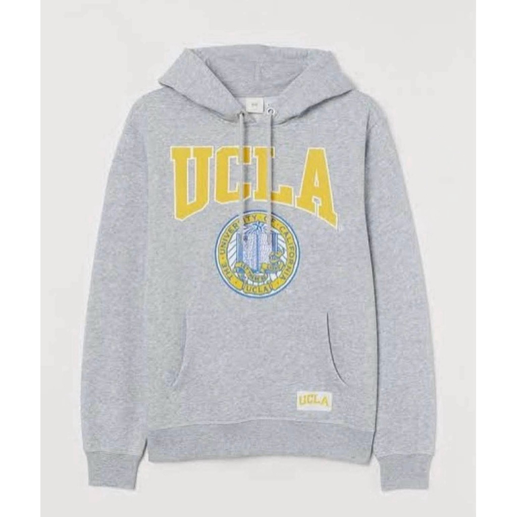 UCLA x HM Women Sweatshirt XL Gray Hoodie