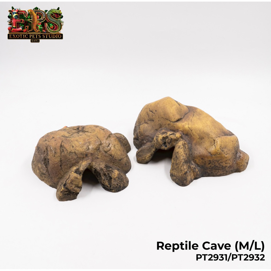 Exo Terra  Reptail Cave ถ้ำซ่อนตัวรุ่นใหม่ล่าสุด มี 3 ขนาด S M L