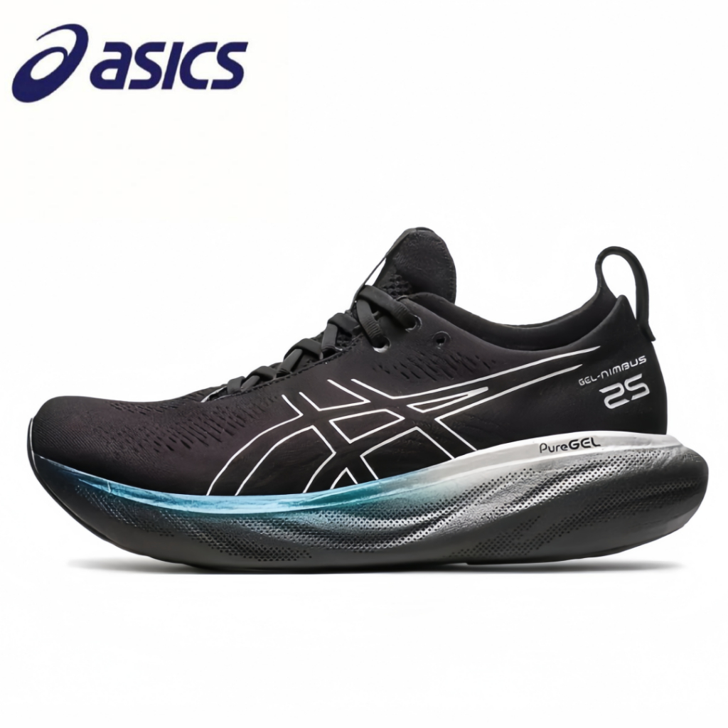Asics GEL-Nimbus 25 น้ำเงิน - น้ำเงิน style Running shoes sneakers ของแท้ 100 %