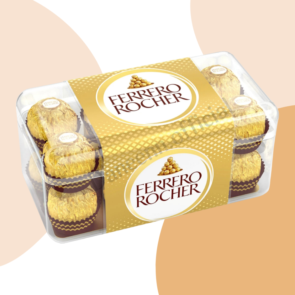 Ferrero Rocher Original Milk chocolate T16 ขนาด 200g มี 16 ลูก EXP.20/06/2026