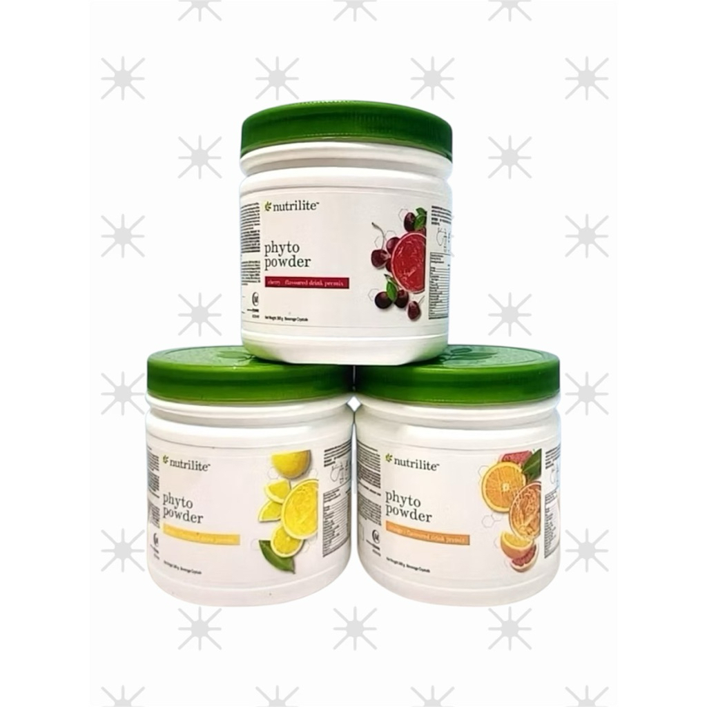 ไฟโตมิกซ์ พาวเดอร์ นิวทริไลท์  เชอร์รี่/ส้ม/มะนาว Nutrilite Phyto Powder Cherry 🍒/Orange 🍊/Lemon 🍋