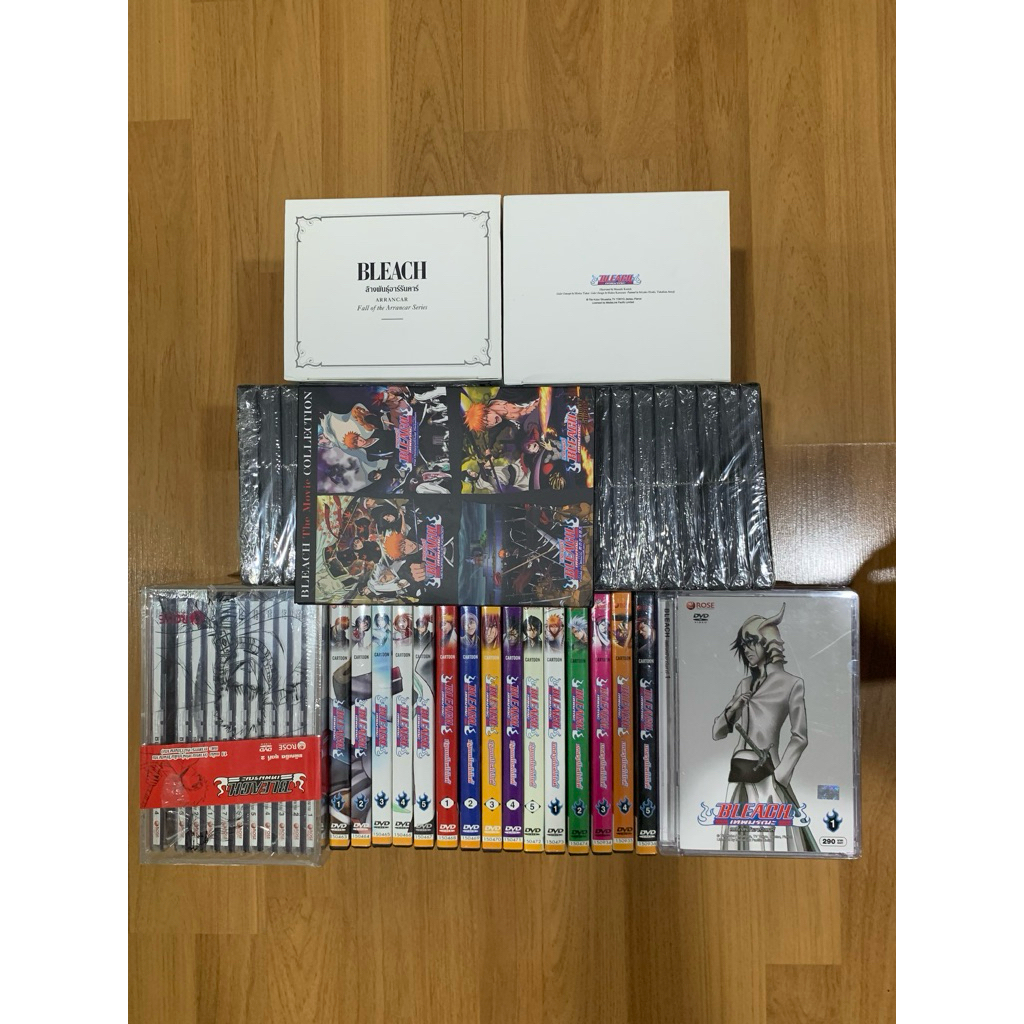 DVD Bleach บลีช เทพมรณะภาค 1-16 ครบ+ The Movie 4 เรื่องครบ