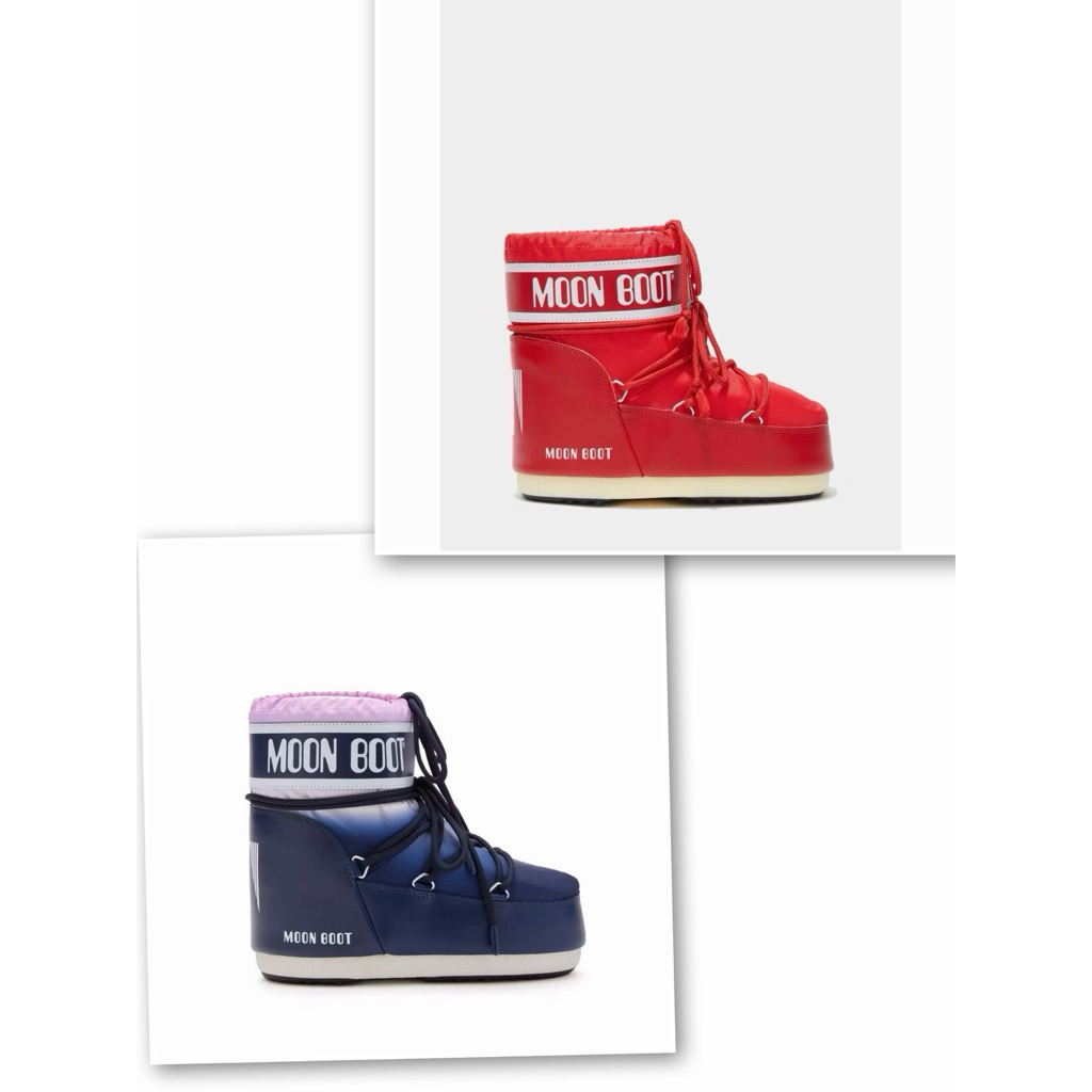 พร้อมส่ง MOON BOOT ของแท้ Women ข้อสั้น