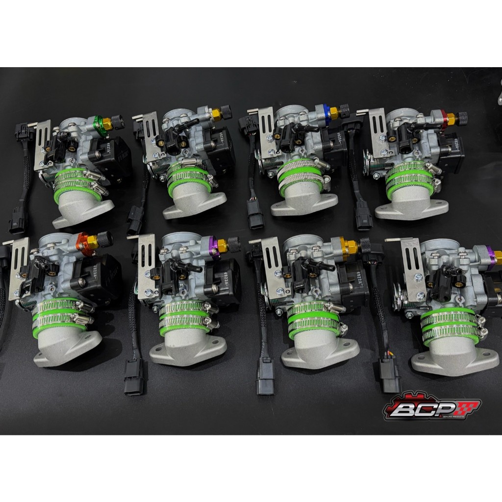 เรือน CBR/CRF250 พร้อมอุปกรณ์มีปาก 38,40,42(เรือน+คอหรีดcnc+ตั้งเร่ง+แมพ+ฝาครอบหัวฉีด)BCP