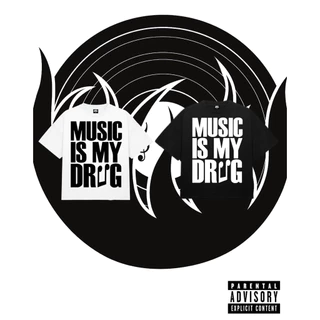 เสื้อยืด “ MUSIC IS MY DR¥G” limited edition unisex