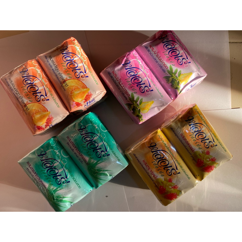 ฟลอเร่ เฮอร์บัล  สบู่ผสมสมุนไพร 80 g แพ็ค 4 ก้อน
