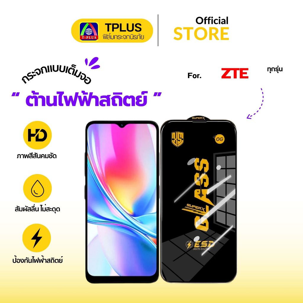 [🇹🇭ส่งไวOG] ฟิล์ม ZTE blade a35 blade a35e blade v50 design blade a72 5g blade a51 blade v30 vita