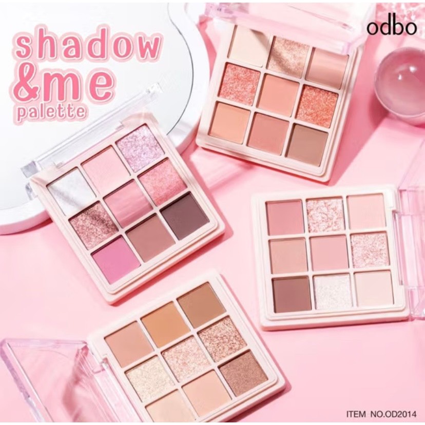 OD2014  ODBO SHADOW & ME PALETTE โอดีบีโอ ชาโดว์ แอนด์ มี พาเลทท์