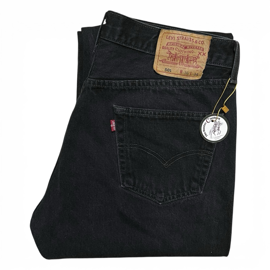 Vintage 90’s Levi’s 501 Super Black USA 🇺🇸