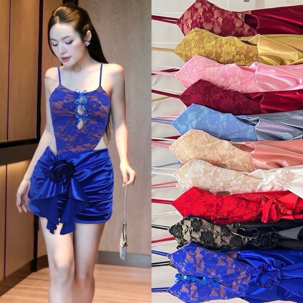 ชุดเดรชเที่ยวชุดทำงานพีอาร์❌พร้อมส่ง🔥
