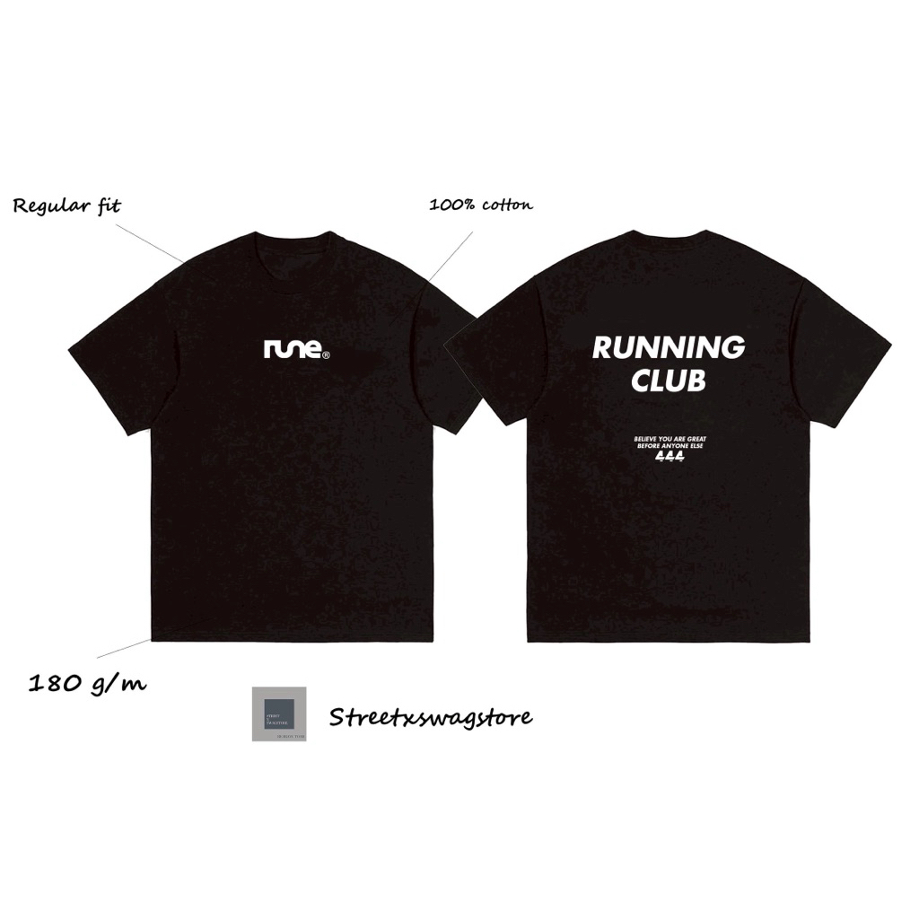 Running444 เสื้อยืด Runnin’ 🏃