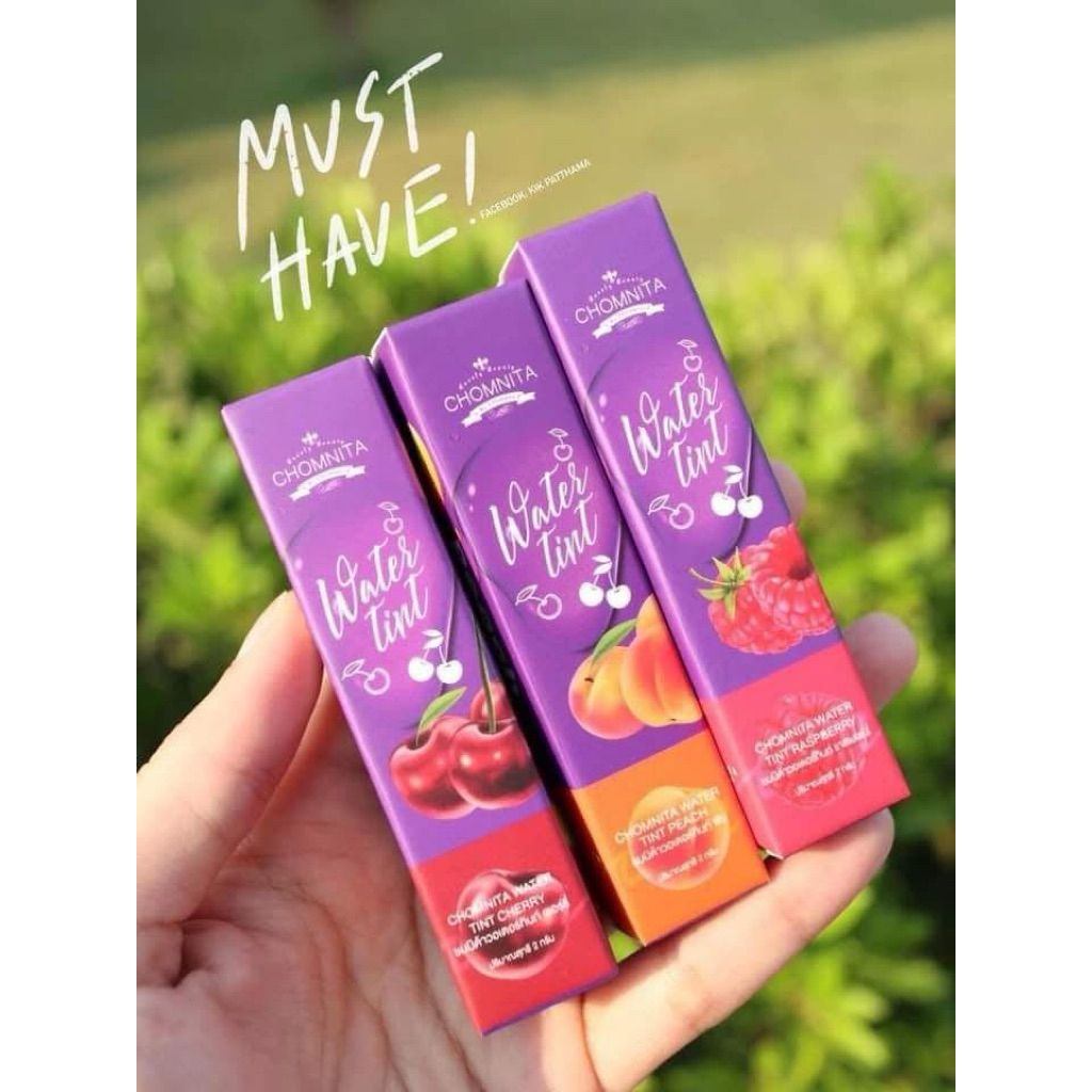 CHOMNITA LIP TINT ลิปทินต์เนื้อเจลลี่ บางเบาสบายริมฝีปาก ขนาด 1.5 g.