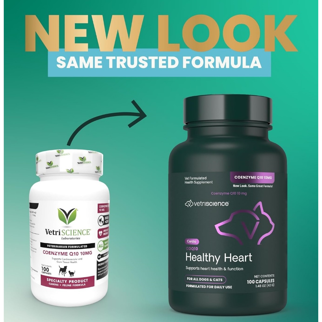 Vetri CoEnzyme Q10 คิวเทน เสริมภูมิ กันมะเร็ง บำรุงหัวใจ แข็งแรงจากภายใน USA EXP: 03/2027