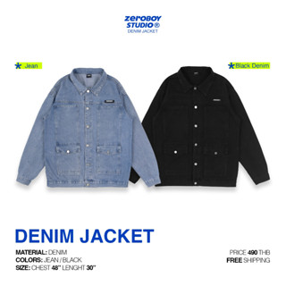ZEROBOY - JACKET DENIM เสื้อแจ็คเก็ตยีนส์