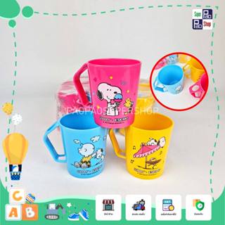 แก้วน้ำพลาสติกลายการ์ตูน ยกโหล 12 ใบ สีสดใส ตกไม่แตก แก้วน้ำ…