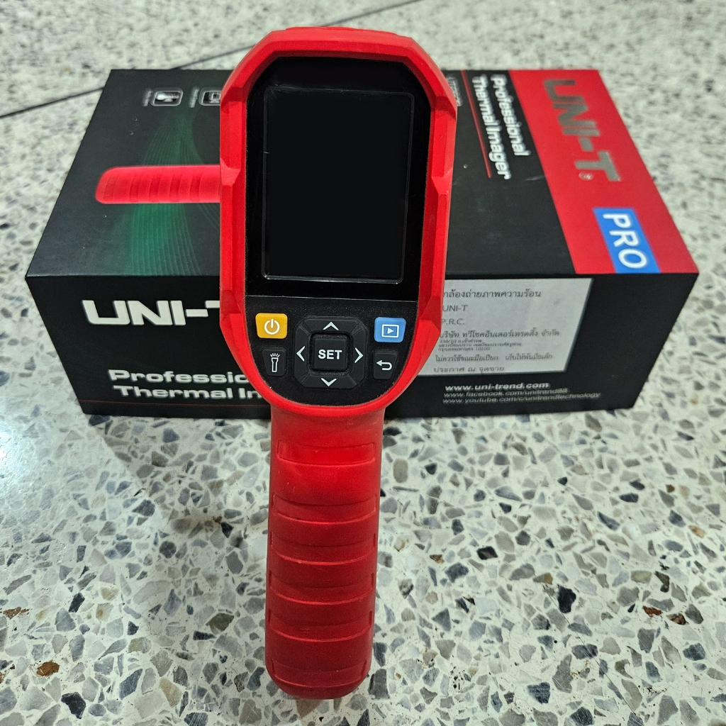 (มือสอง) Uni-t UTi260B อินฟราเรดความร้อน -15~550°C เครื่องวัดอุณหภูมิอินฟราเรด (แบตเก็บไฟไม่อยู่)