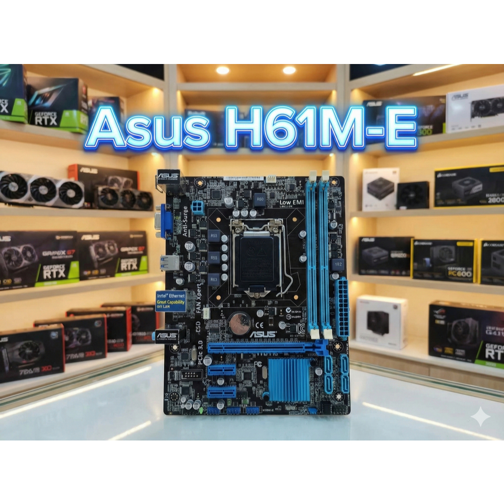 ⚡️ สุดคุ้ม! เมนบอร์ด Asus H61M Socket 1155 สินค้าใหม่ พร้อมใช้งาน ⚡️