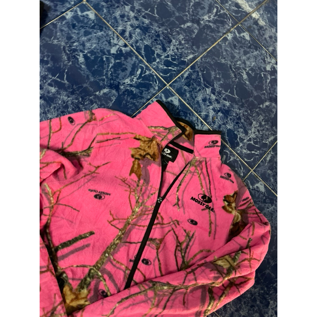 กันหนาว mossy oak ชมพู