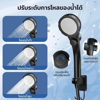 ฝักบัวอาบน้ำพกพา LED 6000mAh รุ่นใหม่ เหมาะใช้นอกสถานที่ อุปกรณ์แคมปิ้ง ฝักบัวพกพา