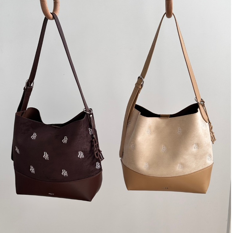 〰️🎈กระเป๋าโซ่น่า (PU SUEDE) สายสะพายไหล่ ปัก prem แถมกระเป๋าใบเล็ก สายสะพายไหล่ ปรับได้#623〰️🎈