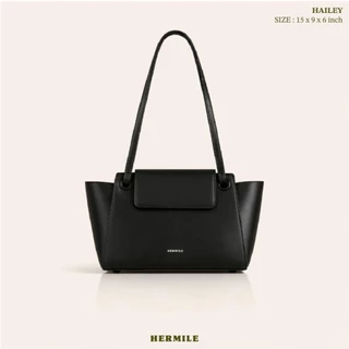 HERMILE รุ่น Hailey กระเป๋าสะพายไหล่ดีไซน์เรียบหรู